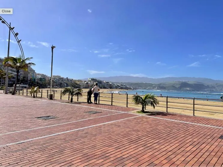 Appartement Modern Loft With Terrace In Pedestrian Street Next To Las Canteras à Las Palmas de Gran Canaria